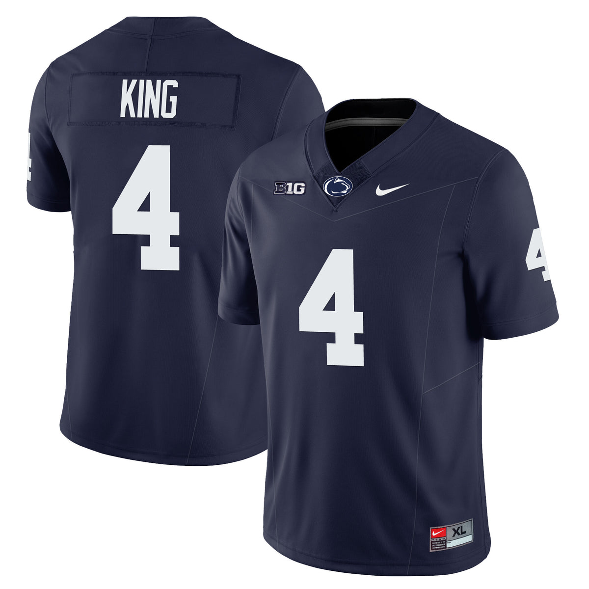 Menâs Penn State Nittany Lions Football Vapor Limited Jersey - All Stitched