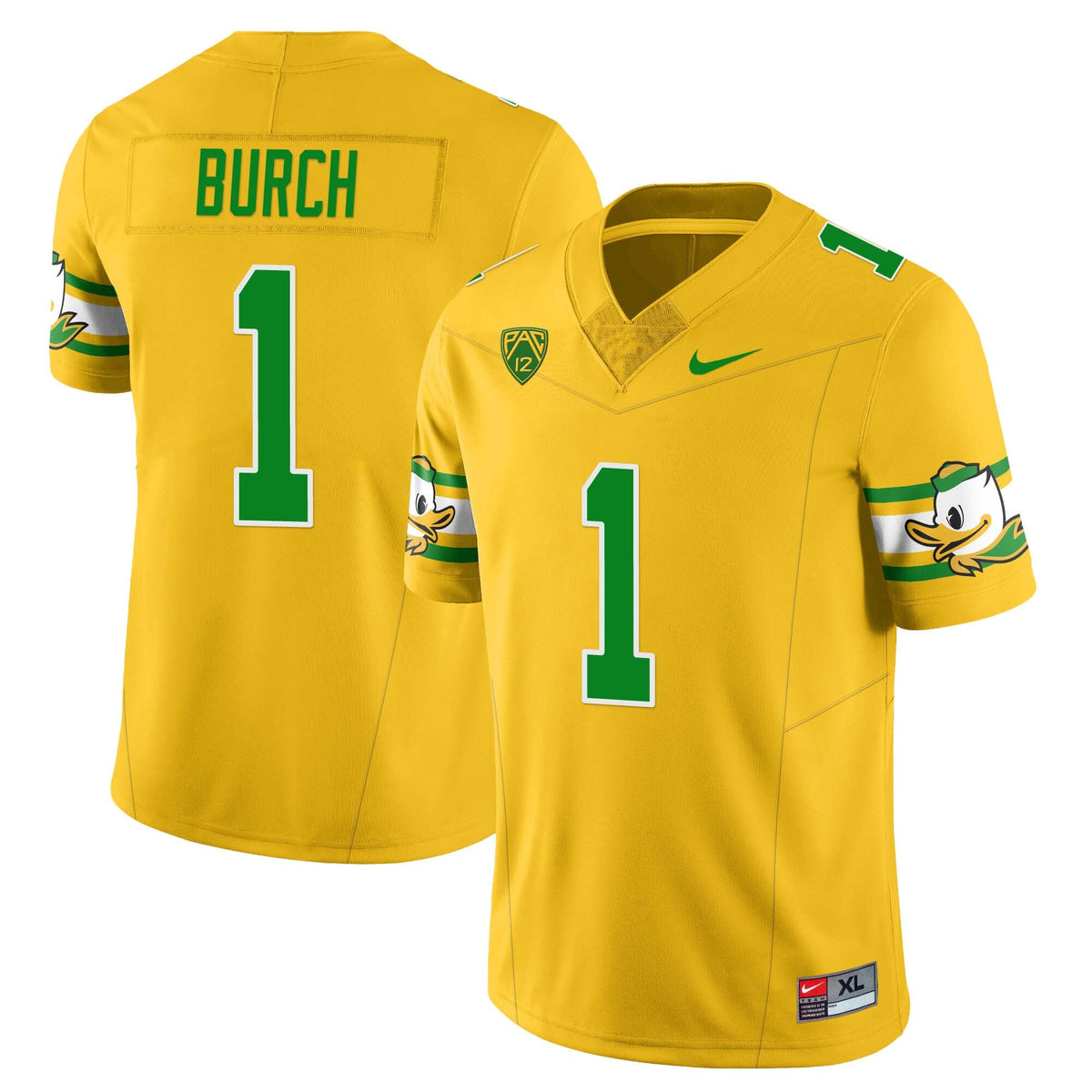 Menâ€™s Oregon Ducks â€˜Mighty Oregonâ€™ Throwback Football Jersey â€“ All Stitched
