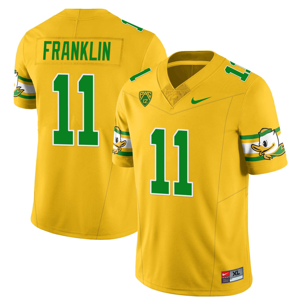 Menâ€™s Oregon Ducks â€˜Mighty Oregonâ€™ Throwback Football Jersey â€“ All Stitched