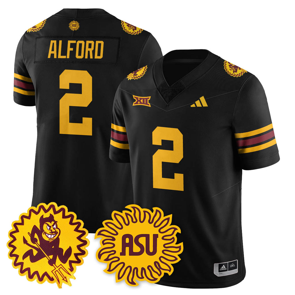 Men's Arizona State Sun Devils 1975 Throwback Uniform - All Stitched