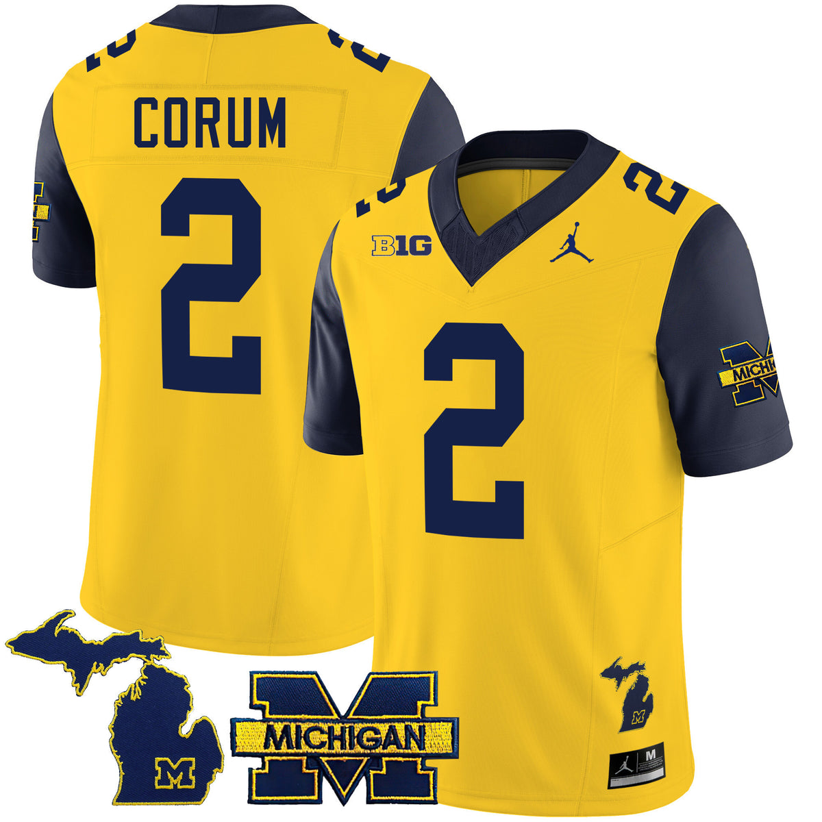 Men's Michigan Wolverines 2024 Special Jersey - All Stitched