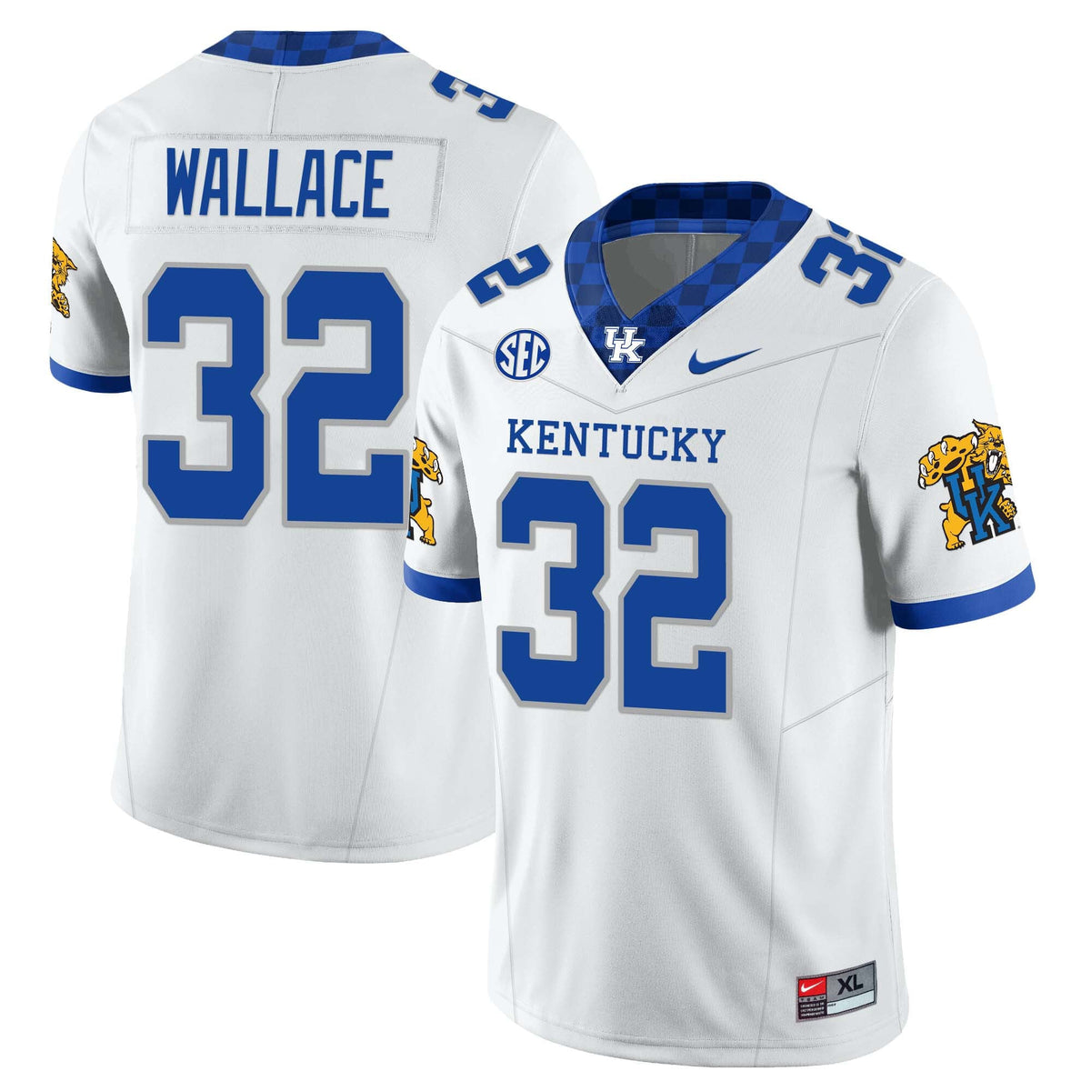 Menâ€™s Kentucky Wildcats Football Jersey â€“ All Stitched