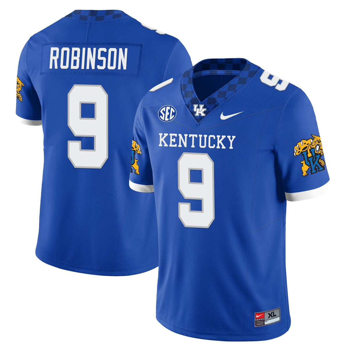 Menâ€™s Kentucky Wildcats Football Jersey â€“ All Stitched