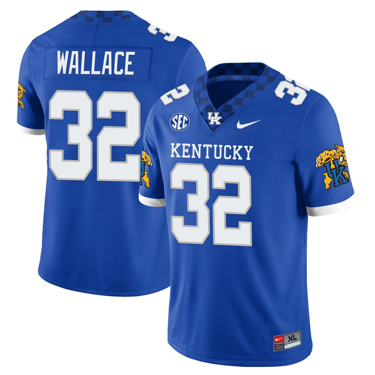 Menâ€™s Kentucky Wildcats Football Jersey â€“ All Stitched