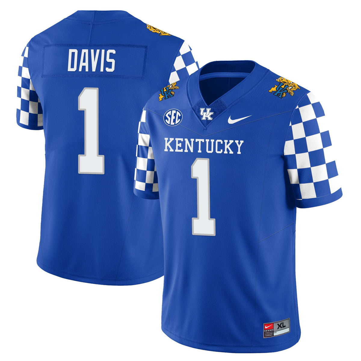 Menâs Kentucky Wildcats Football Jersey â All Stitched