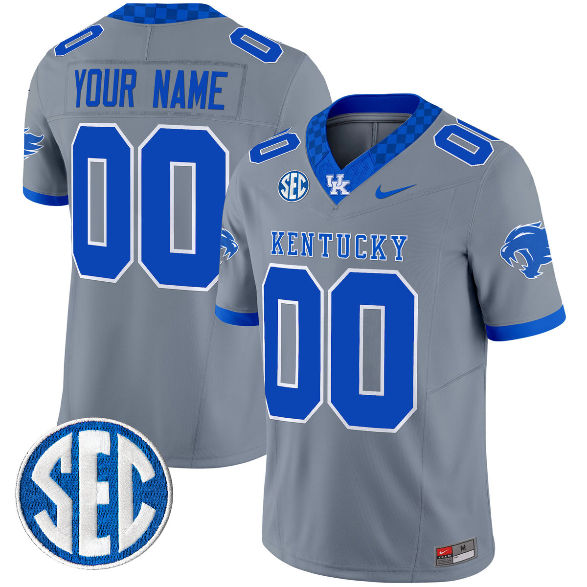 Kentucky Wildcats 2025 Vapor Limited Custom Jersey - All Stitched