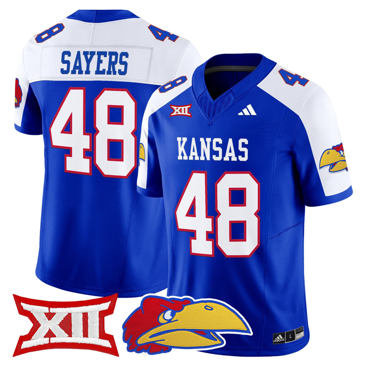 Men's Kansas Jayhawks 2025 Vapor Limited Jersey - All Stitched