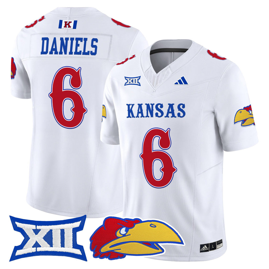 Men's Kansas Jayhawks 2025 Vapor Limited Jersey - All Stitched
