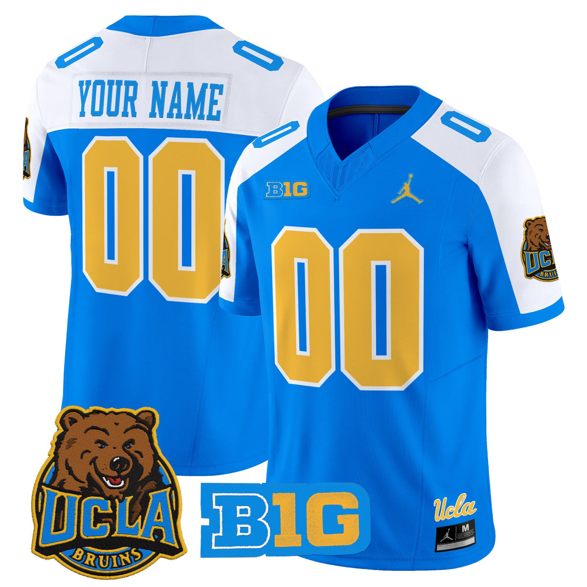 UCLA Bruins 2025 Vapor Limited Custom Jersey - All Stitched