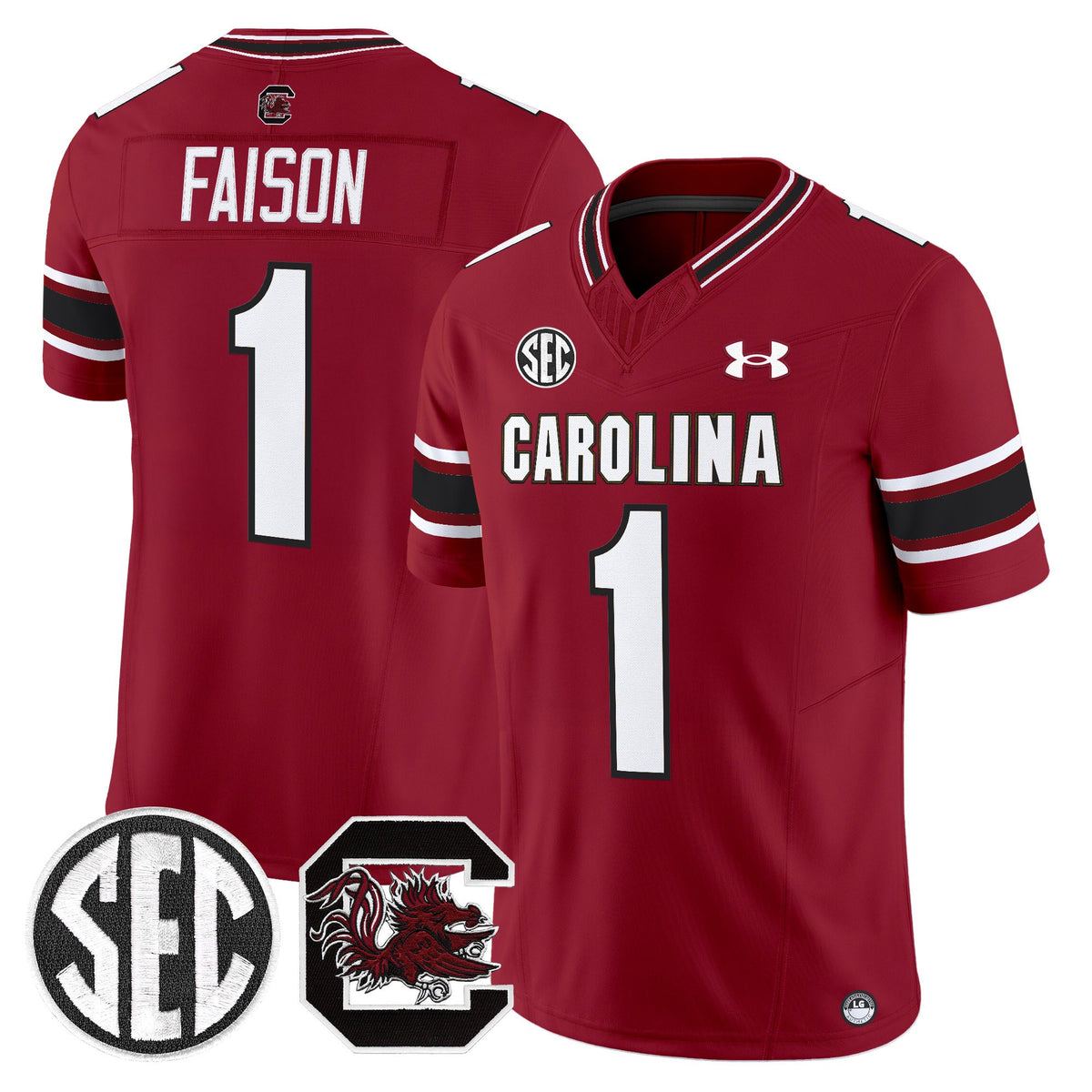 Men's South Carolina Gamecocks 2025 Vapor Limited Jersey - All Stitched