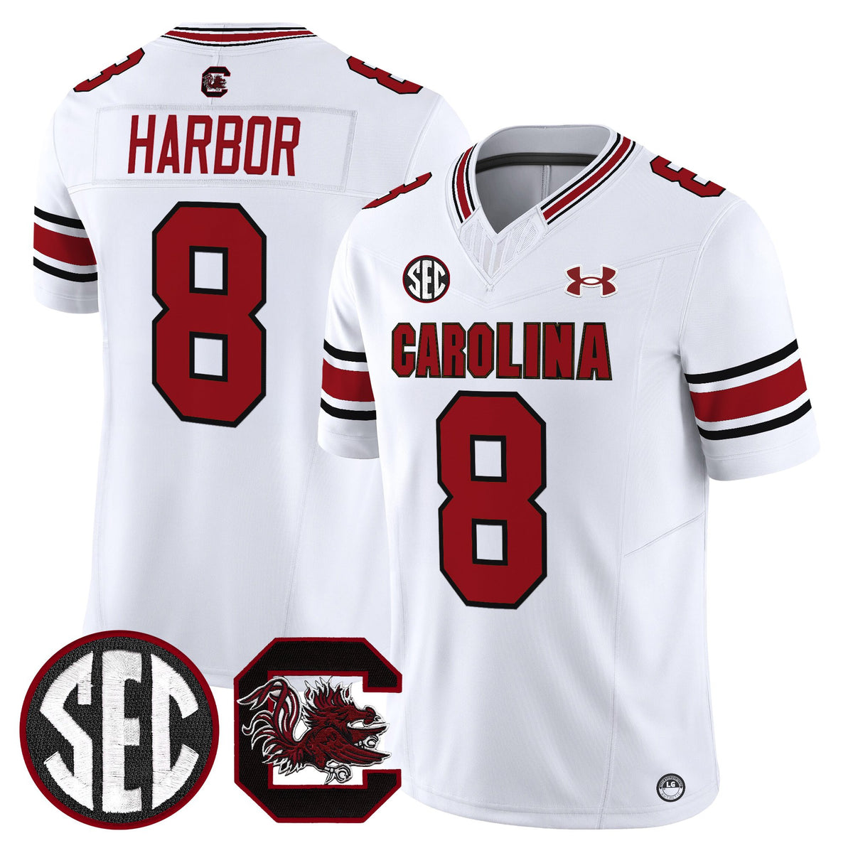 Men's South Carolina Gamecocks 2025 Vapor Limited Jersey - All Stitched