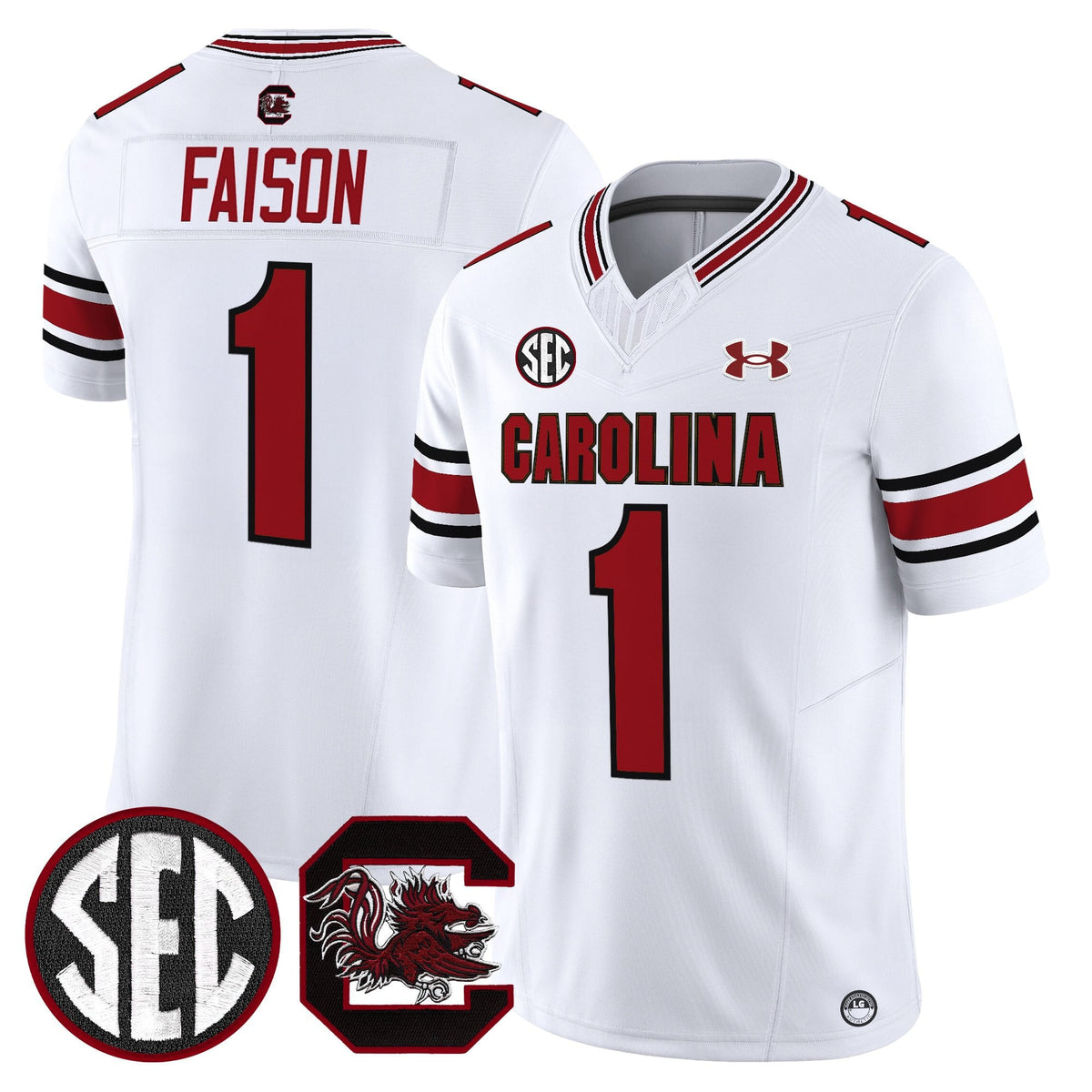 Men's South Carolina Gamecocks 2025 Vapor Limited Jersey - All Stitched