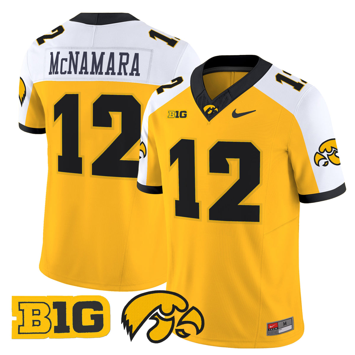 Men's Iowa Hawkeyes 2025 Vapor Limited Jersey - All Stitched