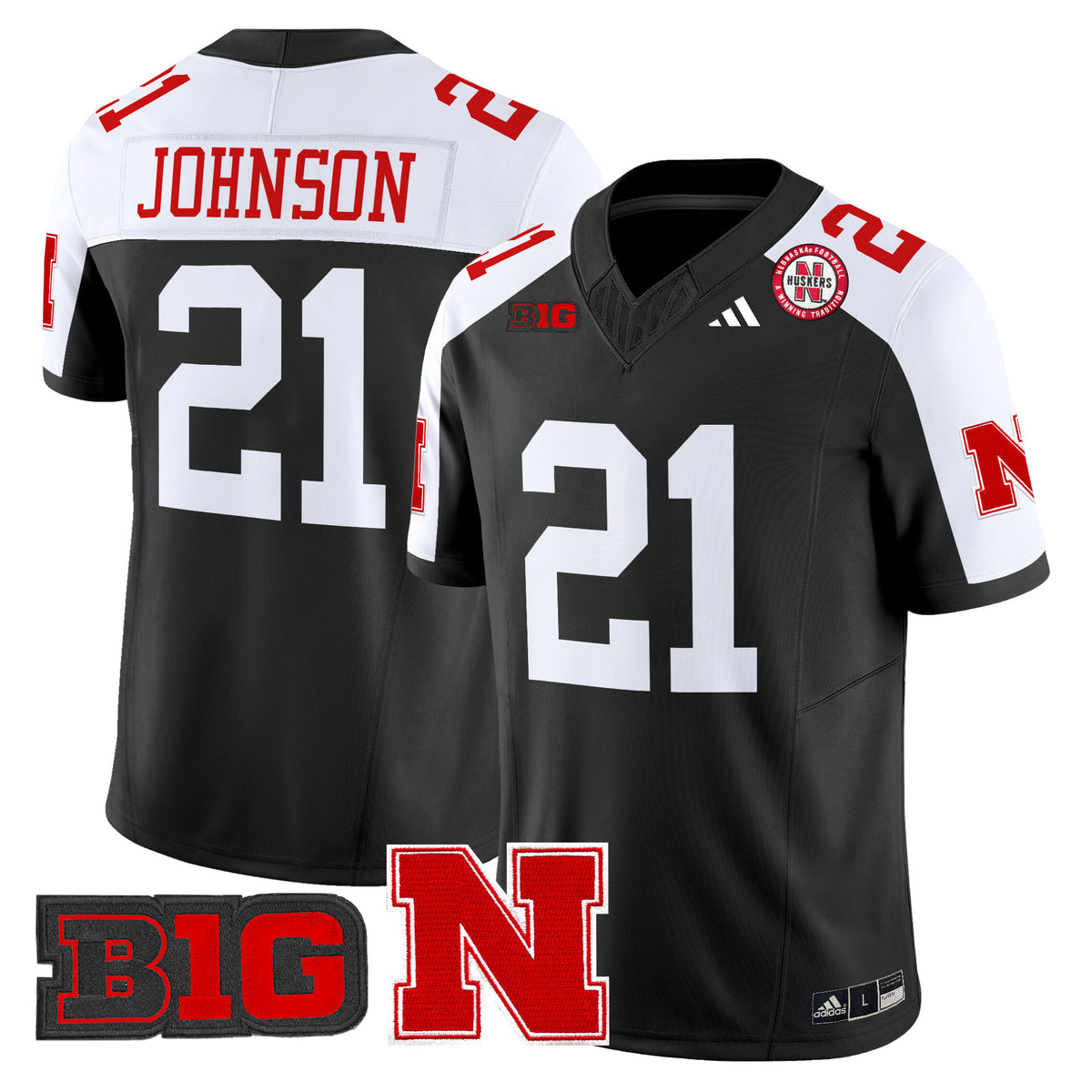 Men's Nebraska Cornhuskers 2025 Vapor Limited Jersey - All Stitched