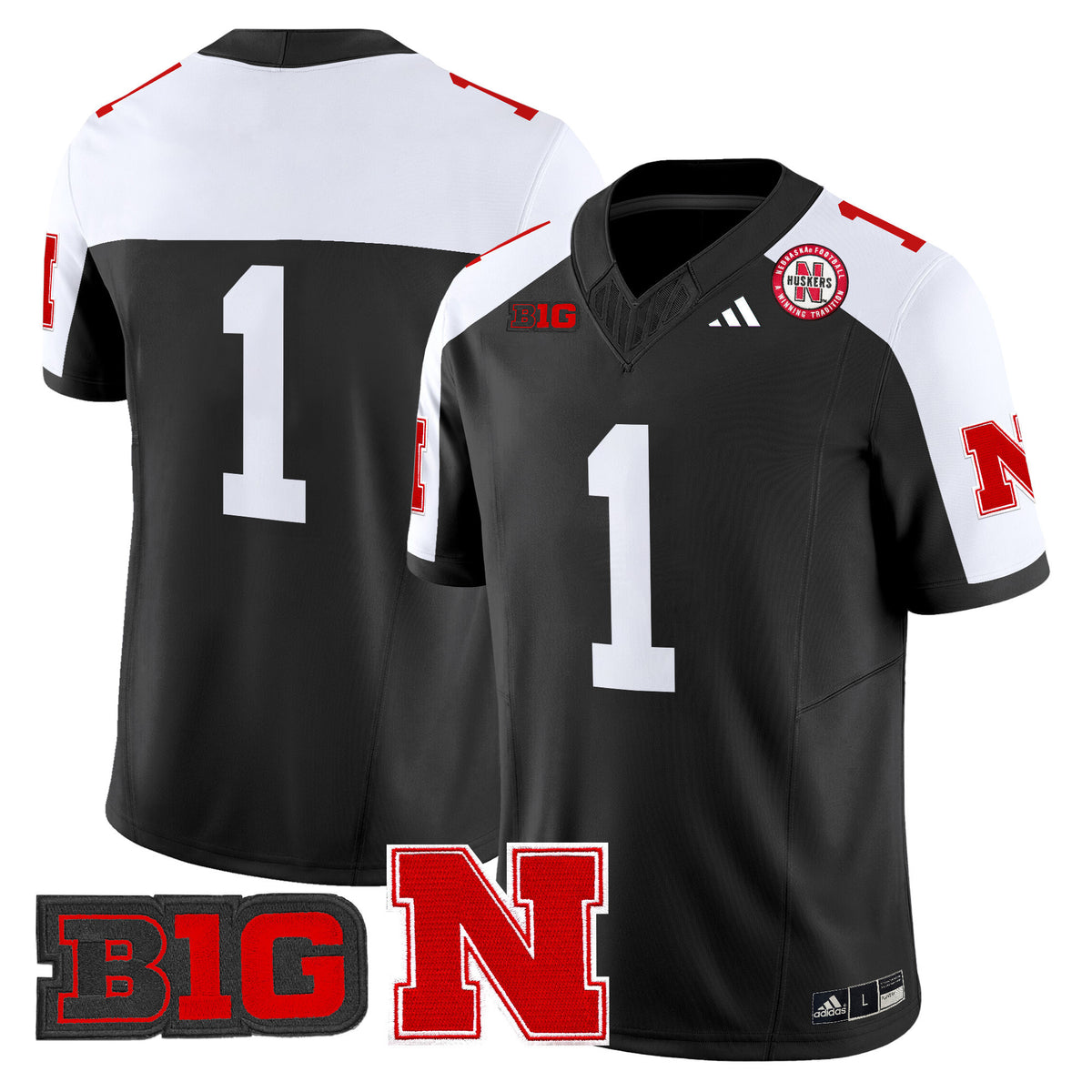 Men's Nebraska Cornhuskers 2025 Vapor Limited Jersey - All Stitched