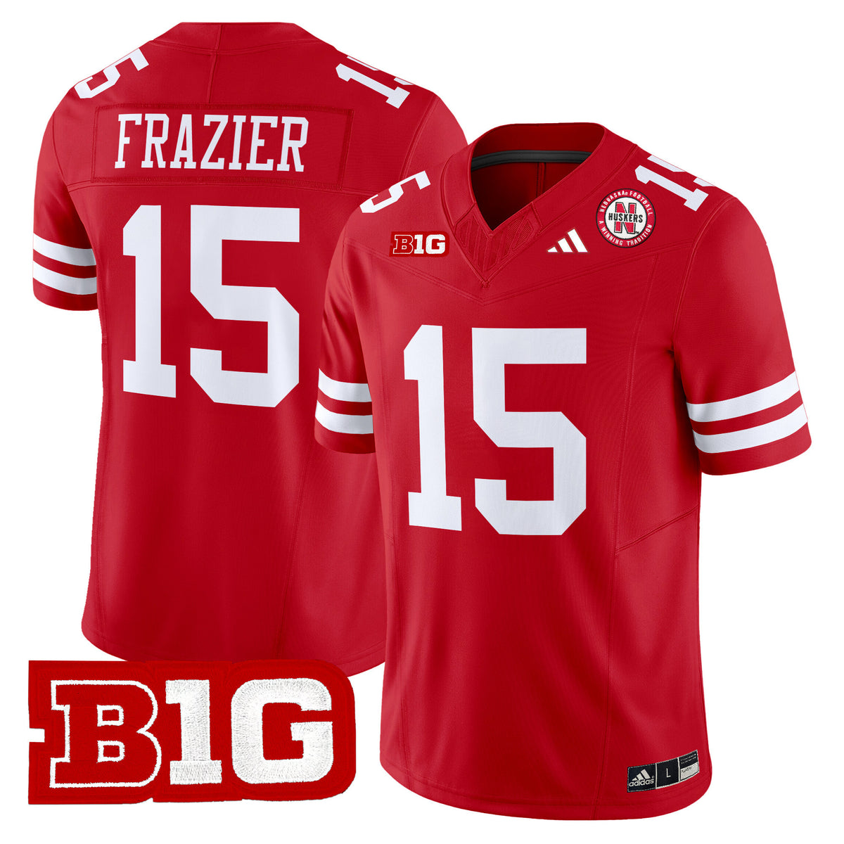 Men's Nebraska Cornhuskers 2025 Vapor Limited Jersey - All Stitched