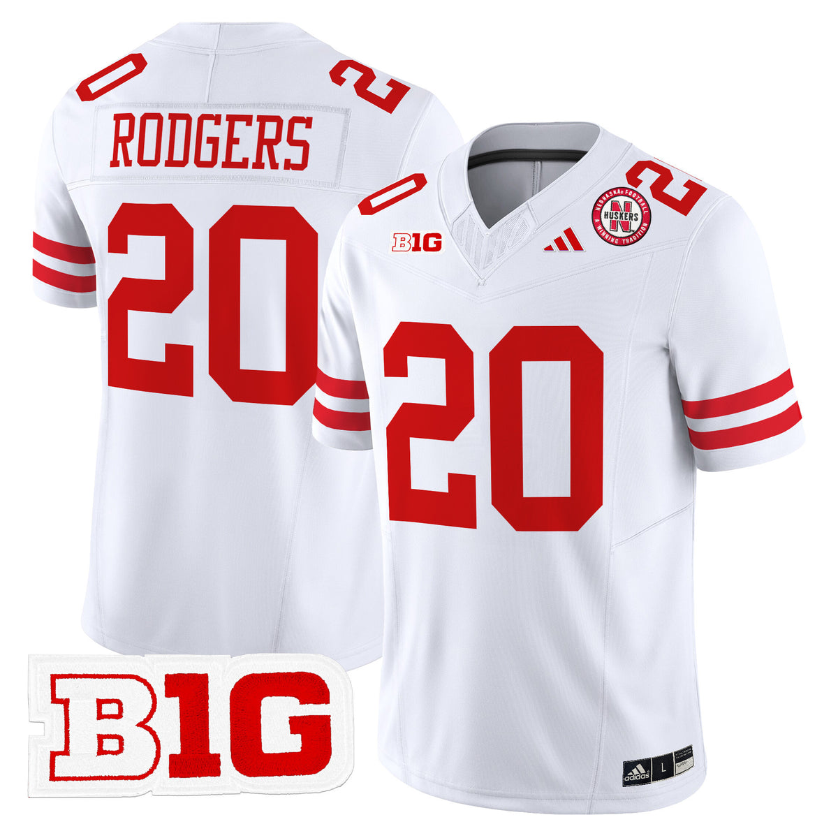 Men's Nebraska Cornhuskers 2025 Vapor Limited Jersey - All Stitched