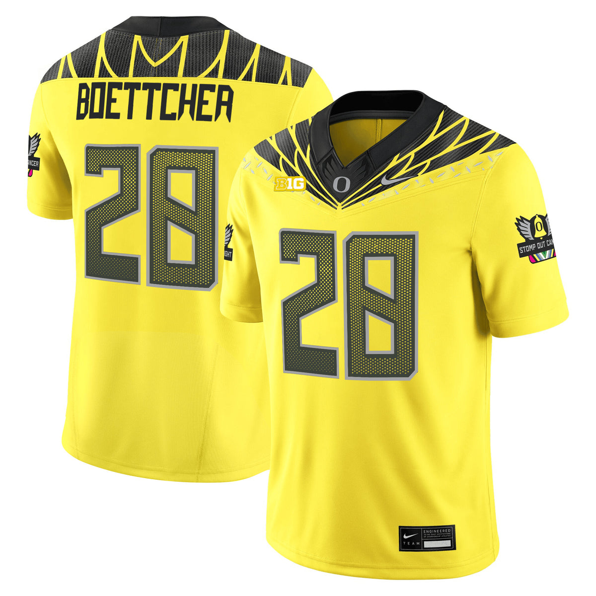 Men's Oregon Ducks 2025 Vapor Limited Jersey V2 - All Stitched