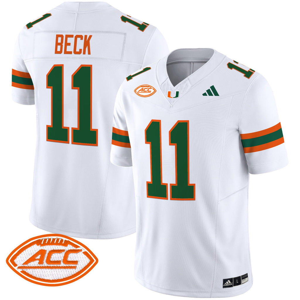 Men's Miami Hurricanes 2025 Vapor Limited Jersey - All Stitched