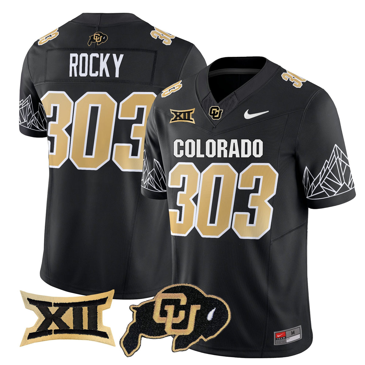 Men's Colorado Buffaloes 2025 Vapor Limited Jersey V2 - All Stitched