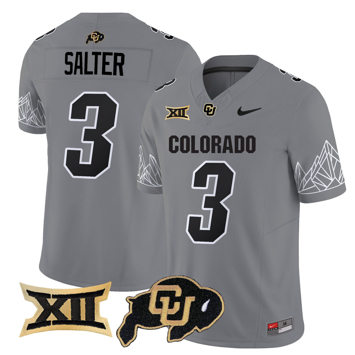 Men's Colorado Buffaloes 2025 Vapor Limited Jersey V2 - All Stitched