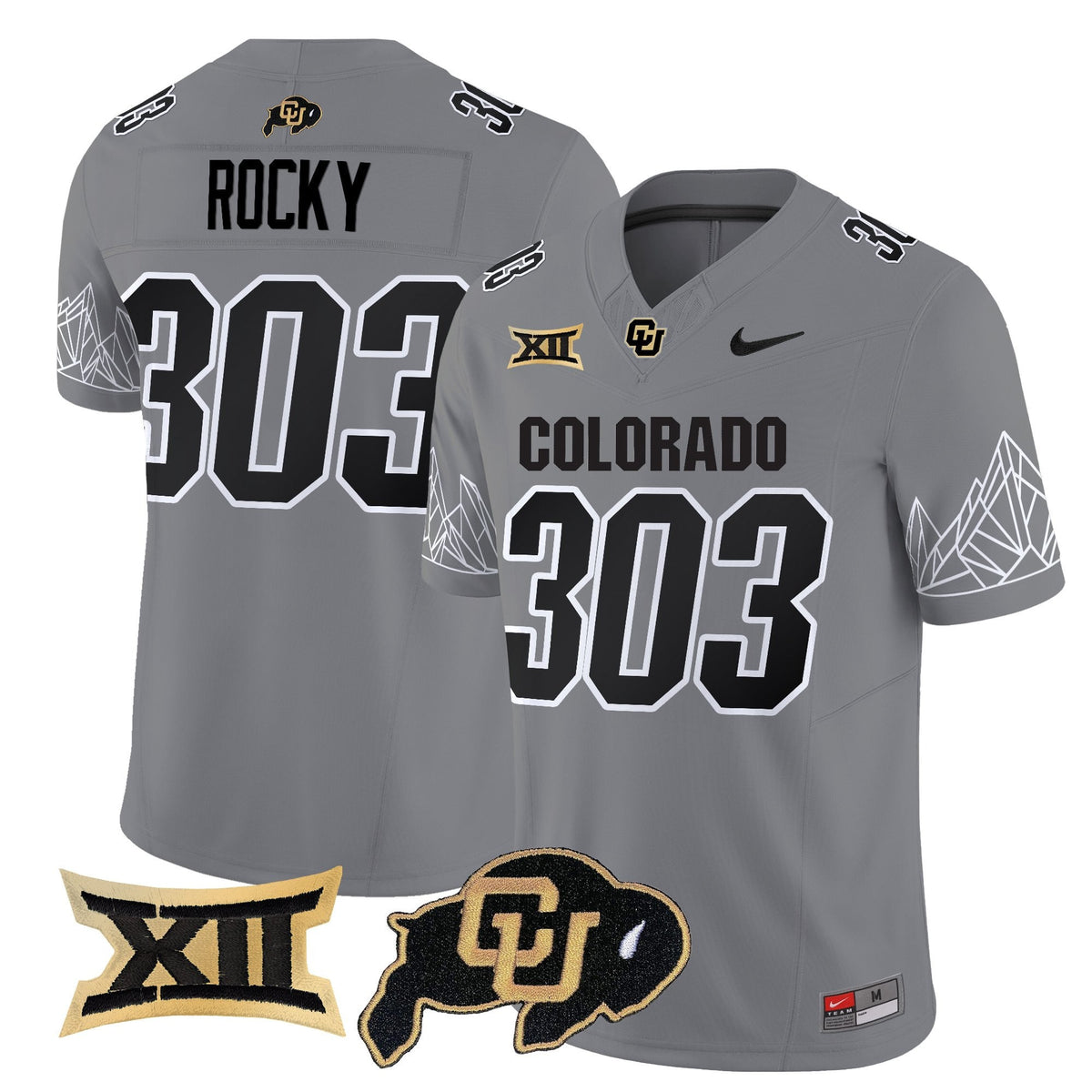 Men's Colorado Buffaloes 2025 Vapor Limited Jersey V2 - All Stitched