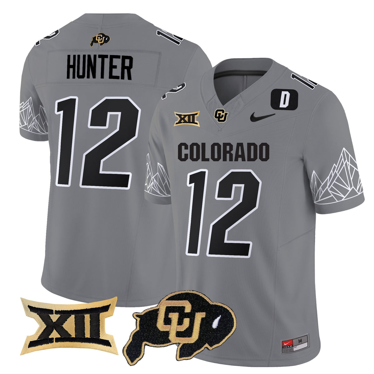 Men's Colorado Buffaloes 2025 Vapor Limited Jersey V2 - All Stitched