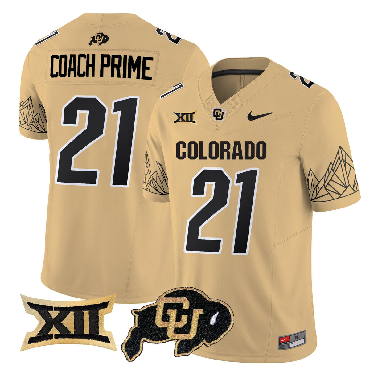 Men's Colorado Buffaloes 2025 Vapor Limited Jersey V2 - All Stitched