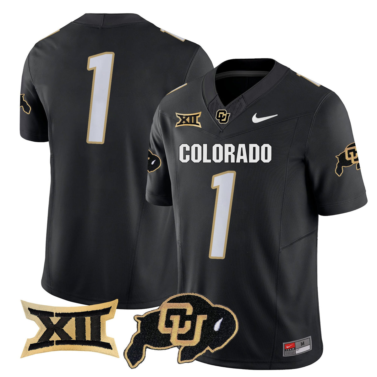 Men's Colorado Buffaloes 2025 Vapor Limited Jersey - All Stitched