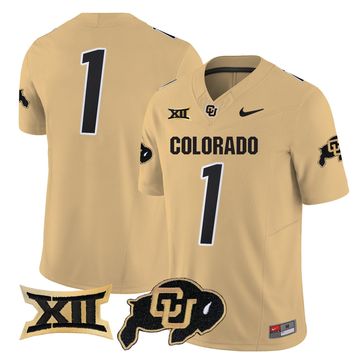 Men's Colorado Buffaloes 2025 Vapor Limited Jersey - All Stitched