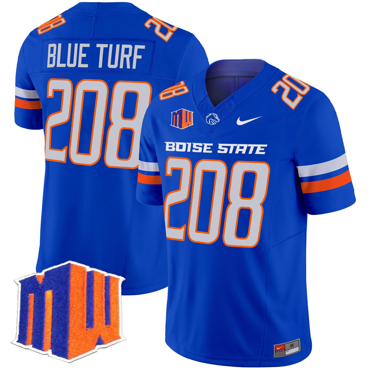 Men's Boise State Broncos 2025 Vapor Limited Jersey - All Stitched
