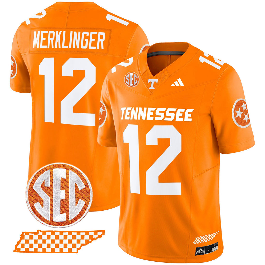 Men's Tennessee Volunteers 2025 Vapor Limited Jersey V2 - All Stitched