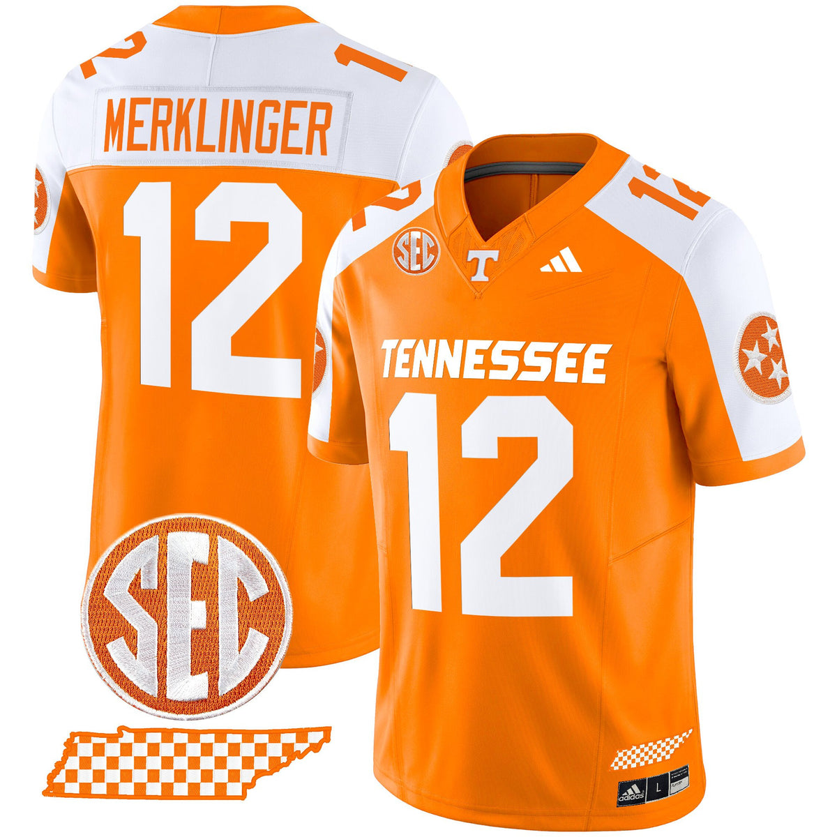 Men's Tennessee Volunteers 2025 Vapor Limited Jersey V2 - All Stitched