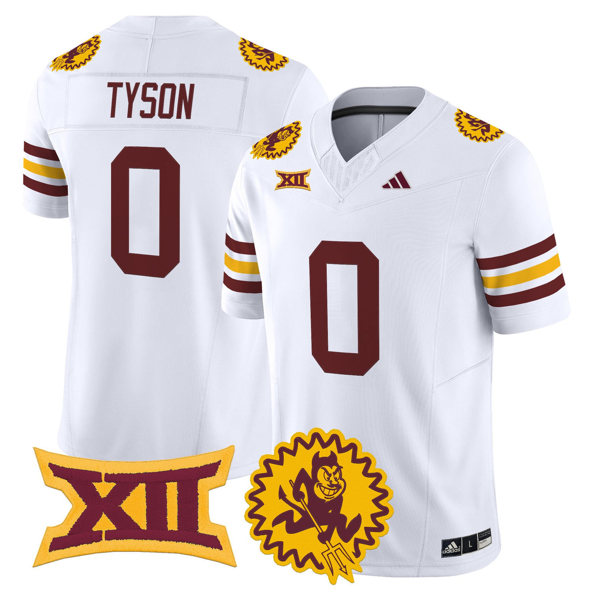 Men's Arizona State Sun Devils 1975 Throwback Vapor Limited Jersey - All Stitched