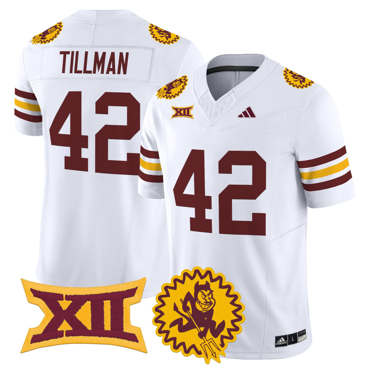 Men's Arizona State Sun Devils 1975 Throwback Vapor Limited Jersey - All Stitched