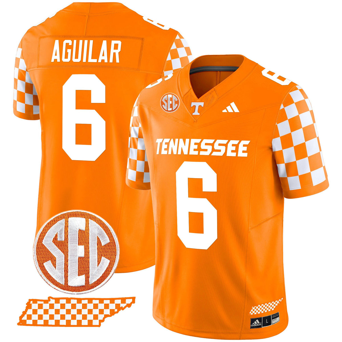 Men's Tennessee Volunteers 'Rebrand 2026' Checkerboard Vapor Limited Jersey - All Stitched