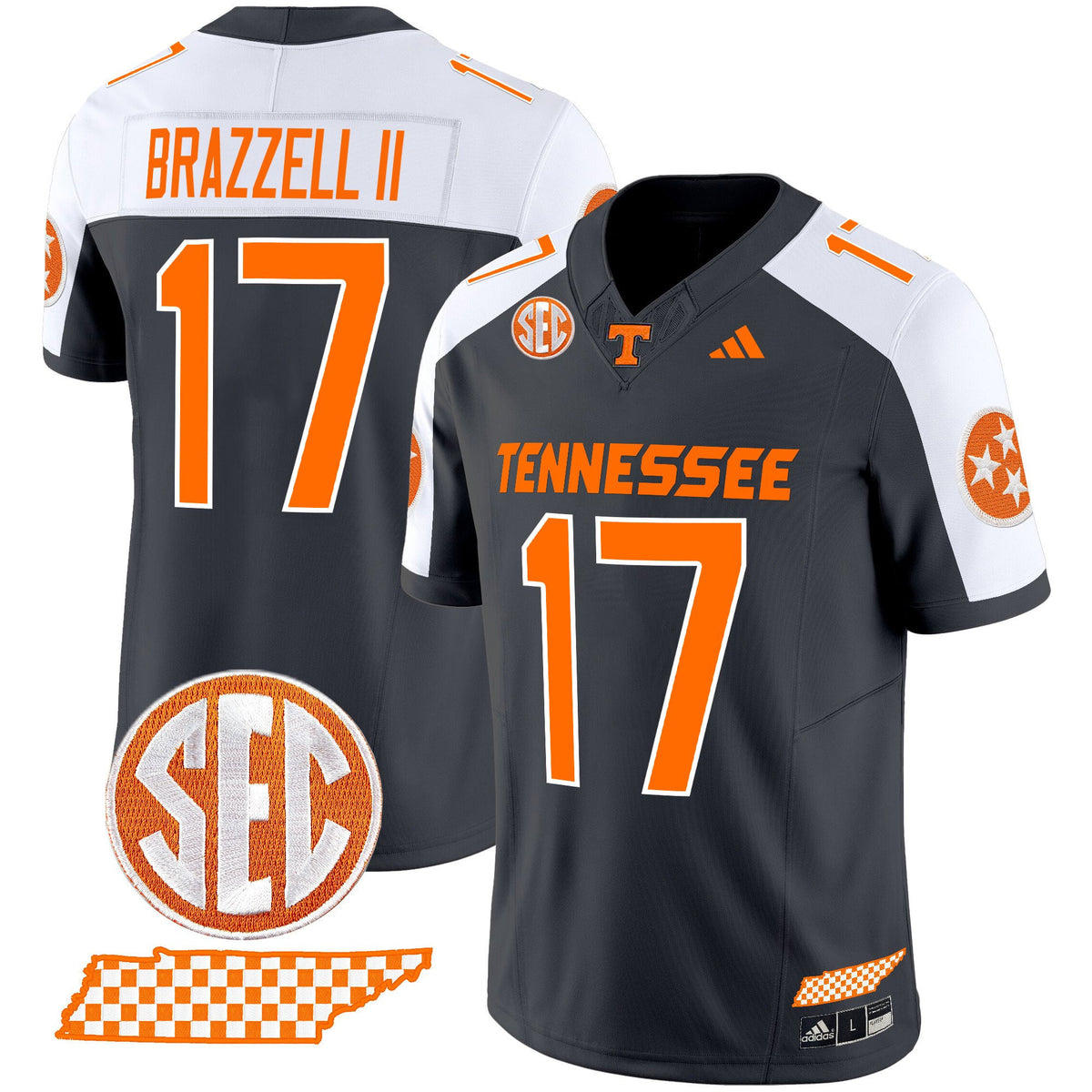 Men's Tennessee Volunteers 'Rebrand 2026' Checkerboard Vapor Limited Jersey - All Stitched