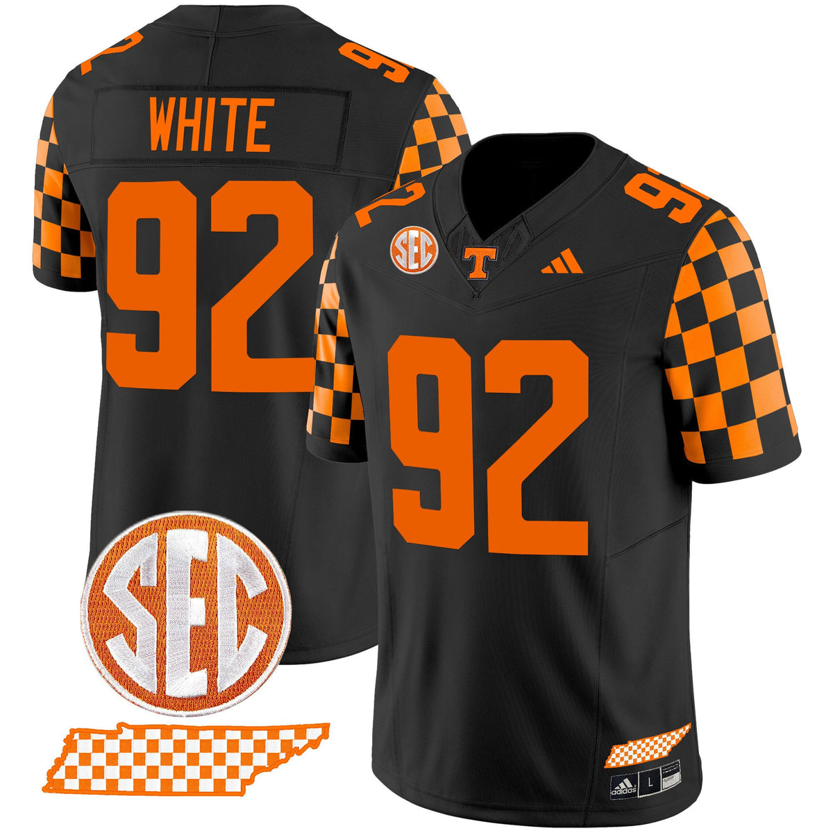 Men's Tennessee Volunteers 'Rebrand 2026' Checkerboard Vapor Limited Jersey - All Stitched
