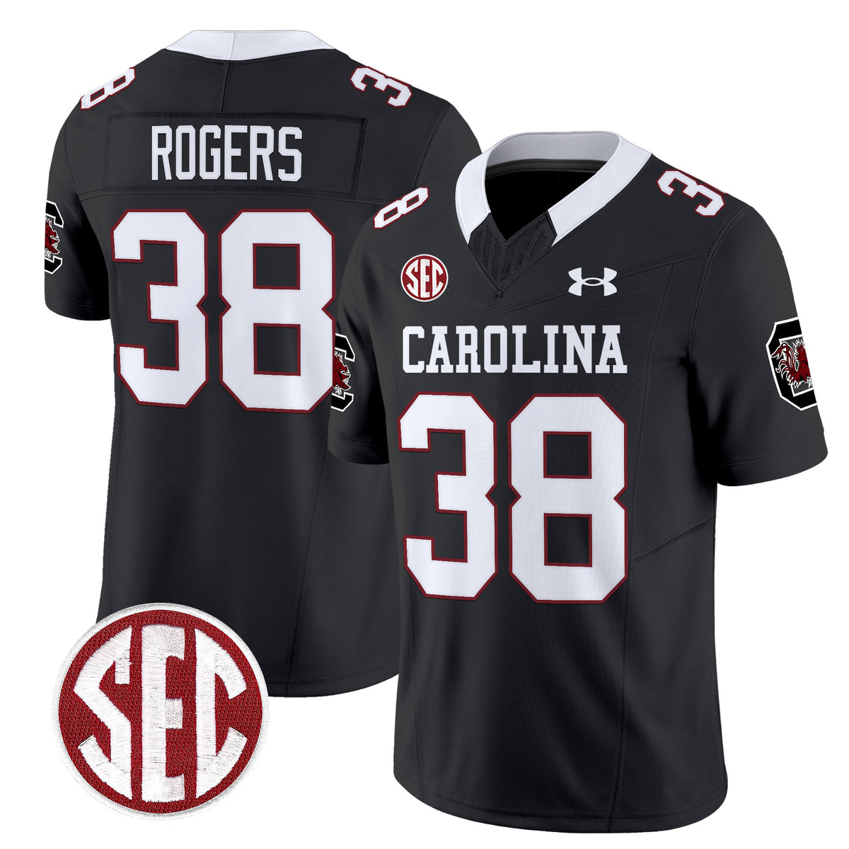Men's South Carolina Gamecocks 1980 Throwback Vapor Limited Jersey V2 - All Stitched