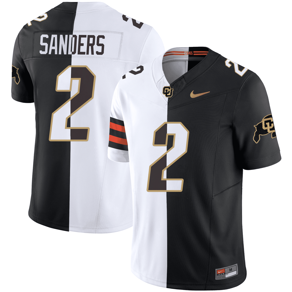 Colorado Buffaloes Split Vapor Limited Jersey - All Stitched