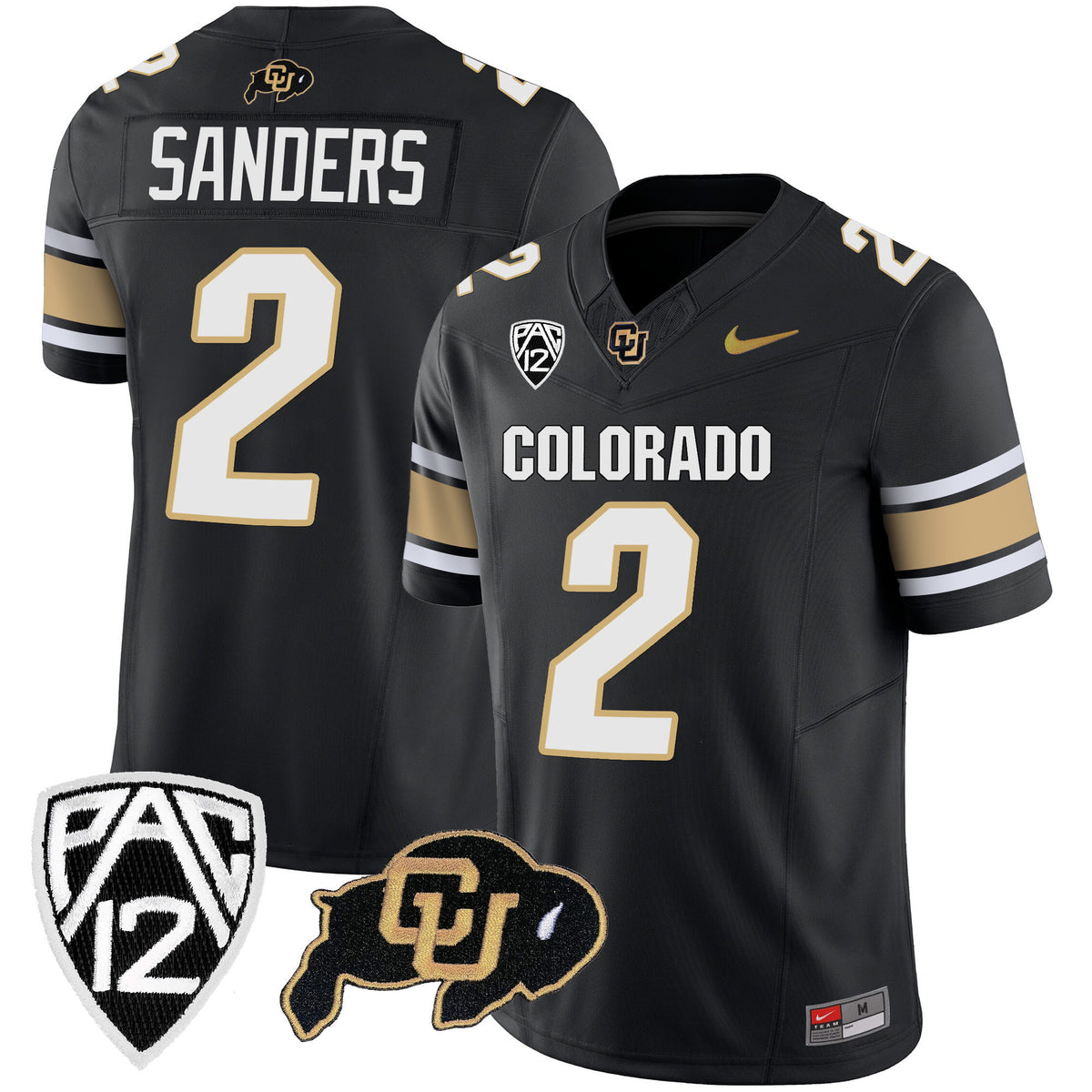 Men's Colorado Buffaloes Vapor Limited Jersey V3 - All Stitched
