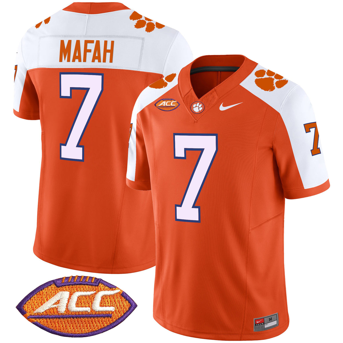 Men's Clemson Tigers Vapor Limited Jersey V2 - All Stitched