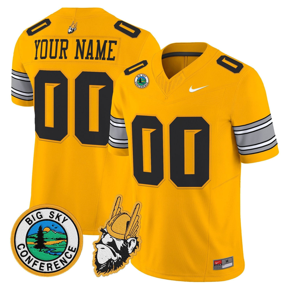 Idaho Vandals 1975 Throwback Vapor Limited Custom Jersey - All Stitched