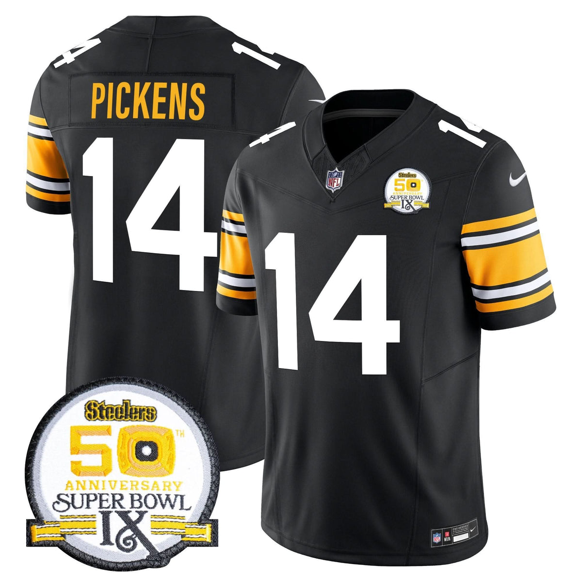 Pittsburgh Steelers Throwback 2024 Vapor Limited Jersey - All Stitched