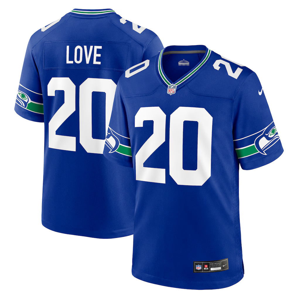 Julian Love Seattle Seahawks Alternate Jersey - Royal