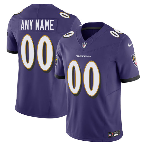 Custom Baltimore Ravens Jersey - Purple